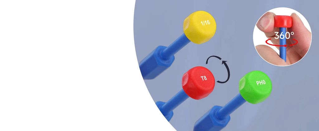 10-Piece Precision Screwdriver Set with Case, Phillips, Magnetic Screwdriver