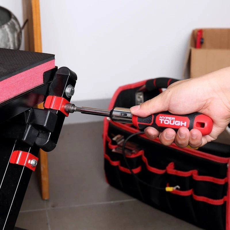 64 Piece Ratcheting Screwdriver & Nut Driver Set W/ Magnetic Tip Flex Extension