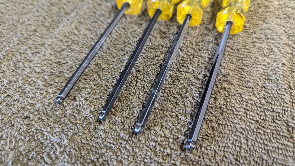 4 Bondhus Hex Ball Point Head Driver Set 5/32" Screwdriver Hand Tool