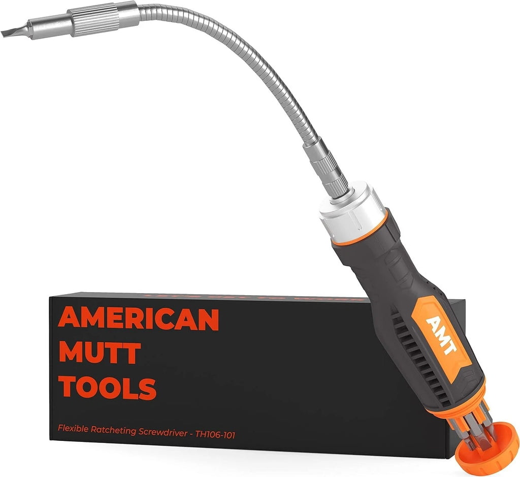 12-in-1 Ergonomic Flexible Shaft Screwdriver - Versatile Tool for Tight Spaces