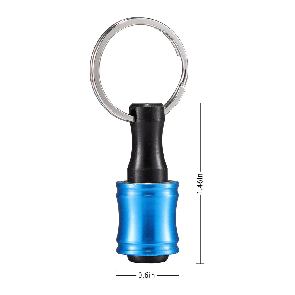 7-21x 1/4" Hex Shank Quick Release Keychain Screwdriver Drill Bit Holder Bit Set