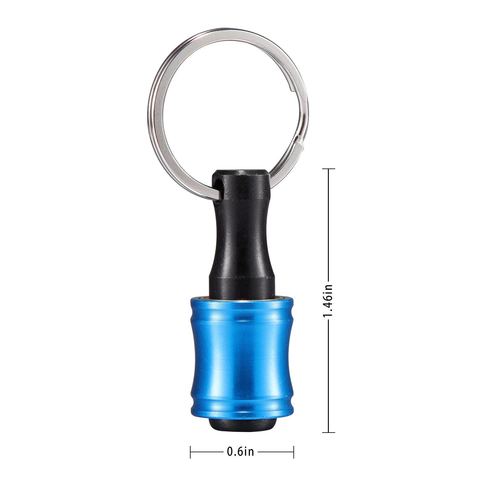 7-21x 1/4" Hex Shank Quick Release Keychain Screwdriver Drill Bit Holder Bit Set