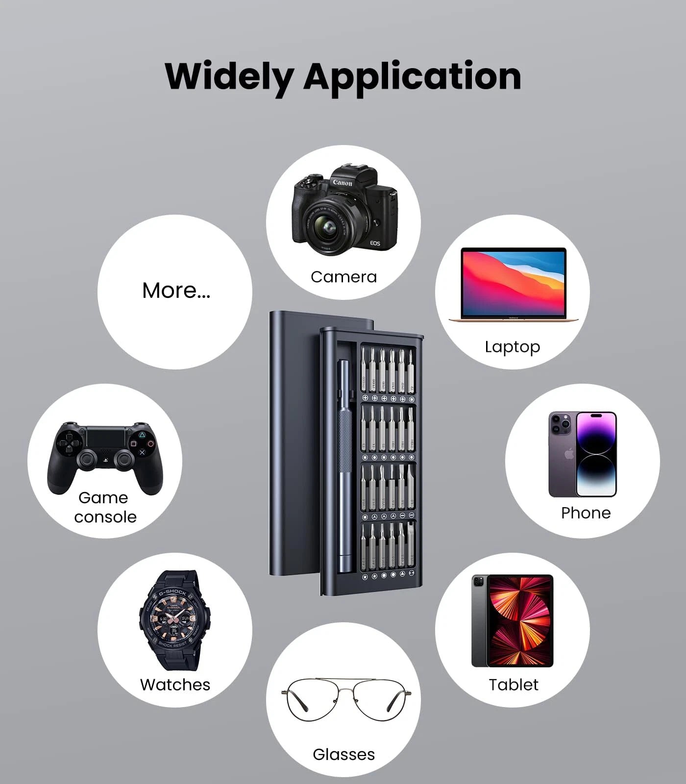 25 De Precision Destornilladores Desarmadores Para Celulares Herramientas Repara