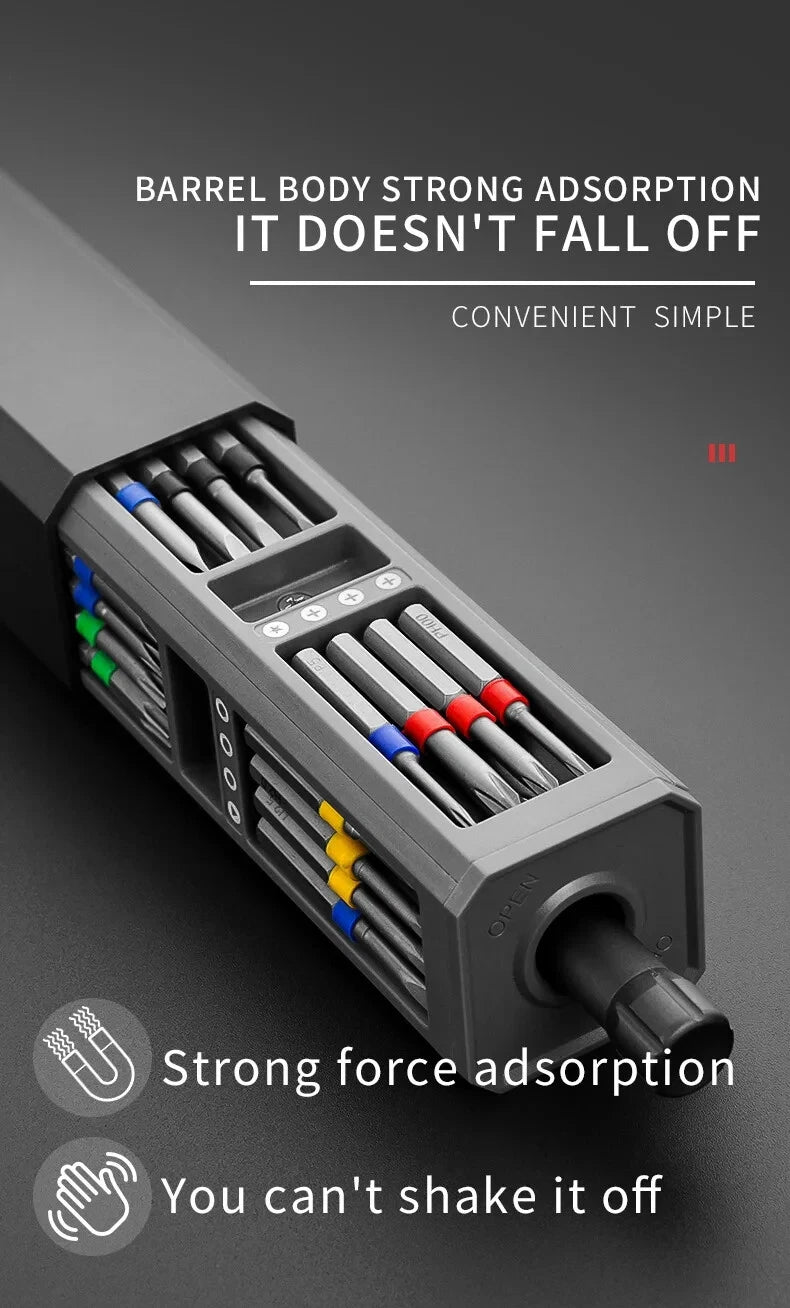 Screwdriver Kit 8/30/40/44 Precision Magnetic Bits Dismountable Screw Driver Set