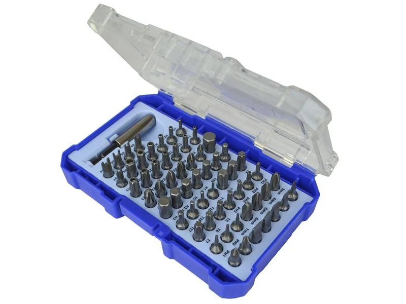 Faithfull Screwdriver Bit Set, 61 Piece FAISBSET61