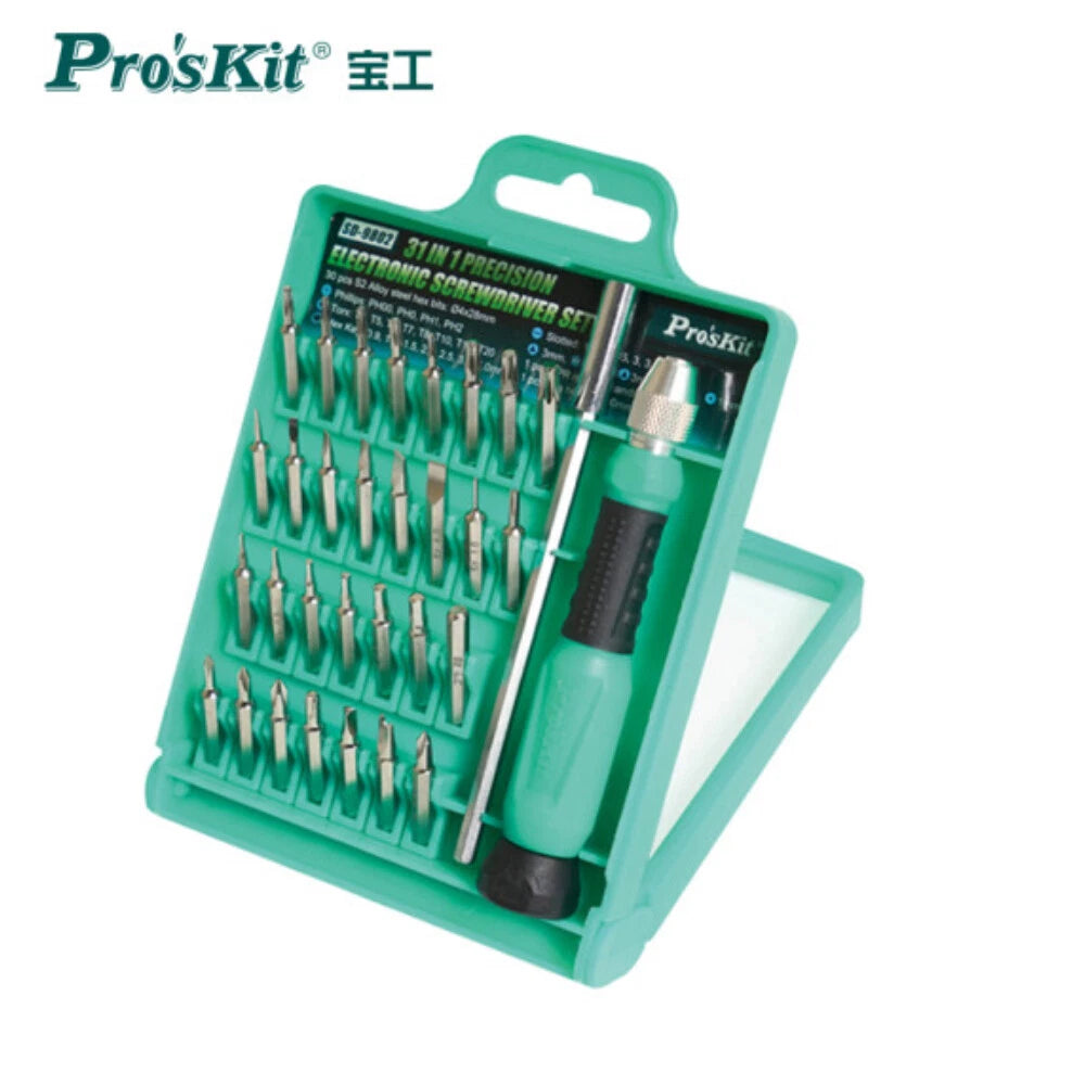 Pro'skit SD-9802 Screwdriver Set 31+1Screwdrivers NutdriversSD-9826