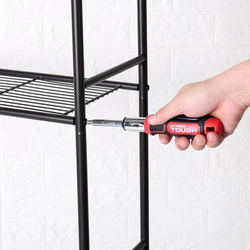 64 Piece Ratcheting Screwdriver & Nut Driver Set W/ Magnetic Tip Flex Extension