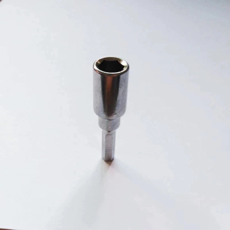 Micro Bit Adapter Hex 4mm to 6.35mm 1/4" Screwdriver Bits Magnetic System 4 Tool