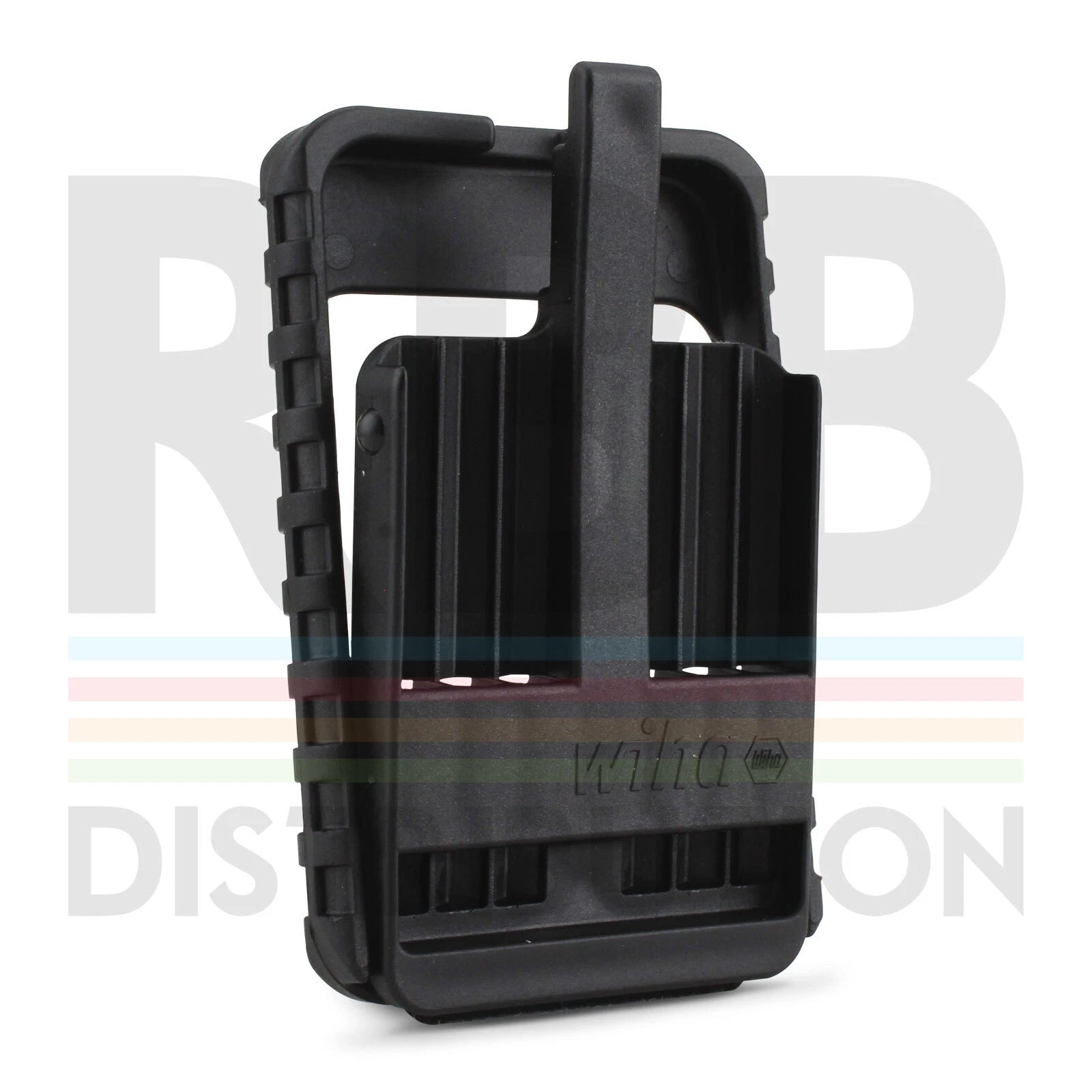 Wiha 43163 SlimBits Empty Screwdriver 6pcs Bit Holder Compact Sleek Box