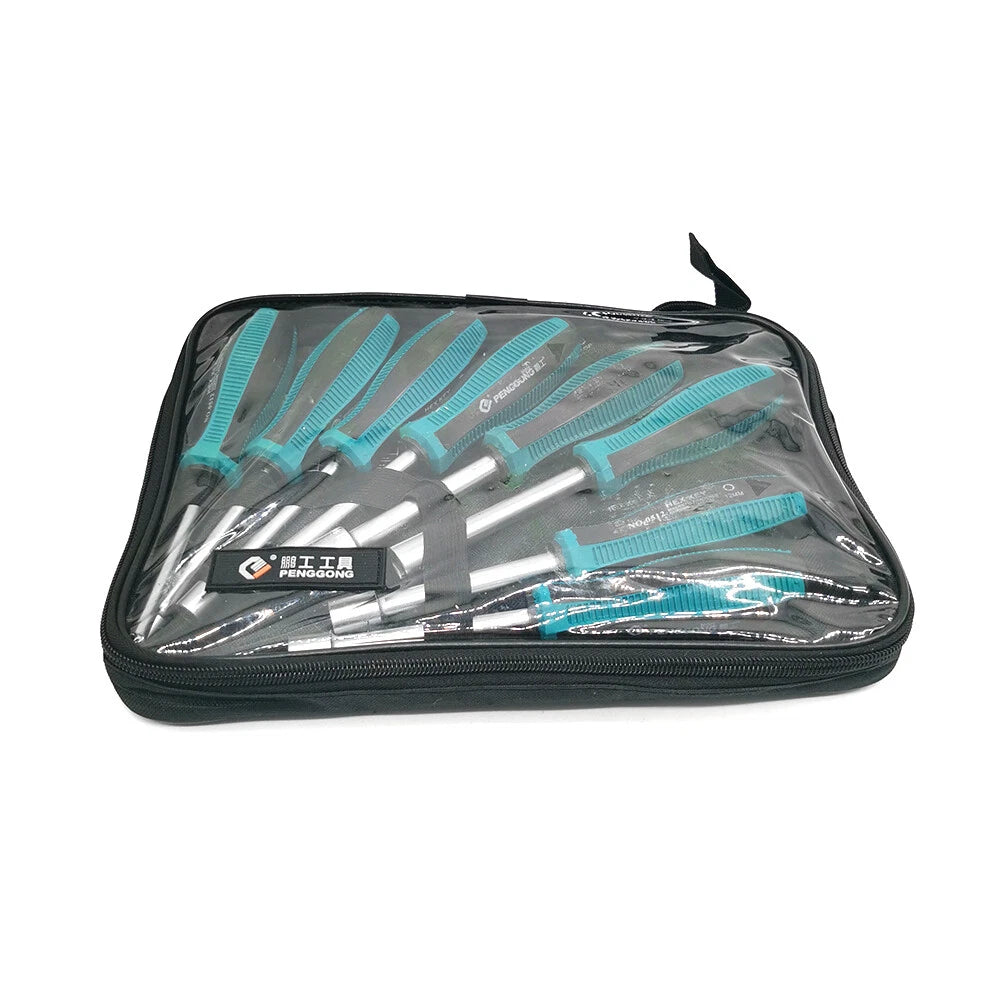 8/10Pcs Hex Nut Driver Socket Screwdriver Chrome Alloy Steel Deep Hole Set