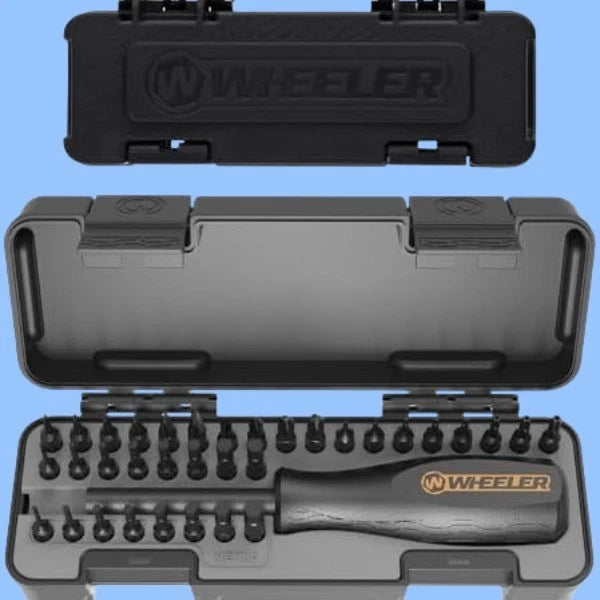 Wheeler Space Saver Screwdriver Set with Magnetic Screwdriver Handle, Bit new