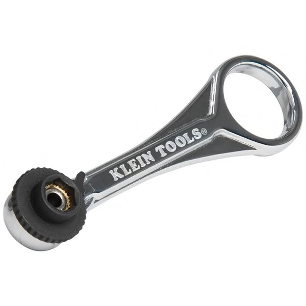 1/4 In. Drive Electrician'S Mini Ratchet with Screwdriver Bits and Adapter