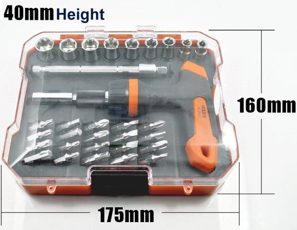 32 in 1 Precision Hex Torx Ratchet Screwdriver Set Professional Repair Tool