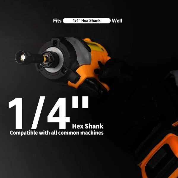 55PCS Impact Nut Driver Set, Magenetic Nut Driver Set for Impact Drills and Prem