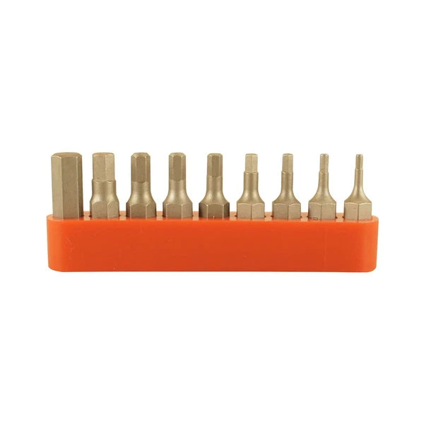 Best Way Tools 86425 9-Piece Hex Fractional Insert Screwdriver Bit Set