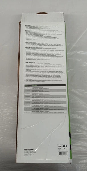 GREENLEE 0153-01-INS 13439 9PC INSULATED SCREWDRIVER SET