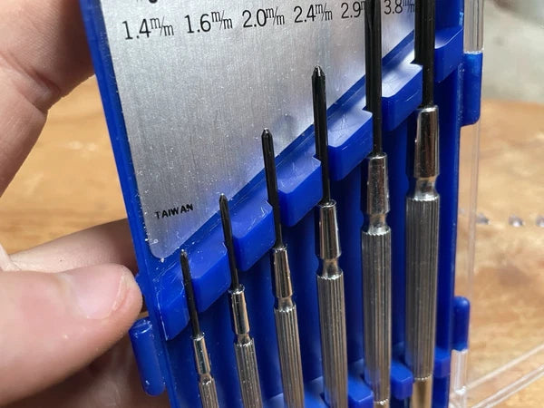 Vintage Archer Precision Screwdriver Set Lot Of 2, Flathead, Phillips With Cases