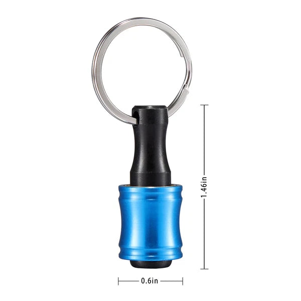 7-21x 1/4" Hex Shank Quick Release Keychain Screwdriver Drill Bit Holder Bit Set
