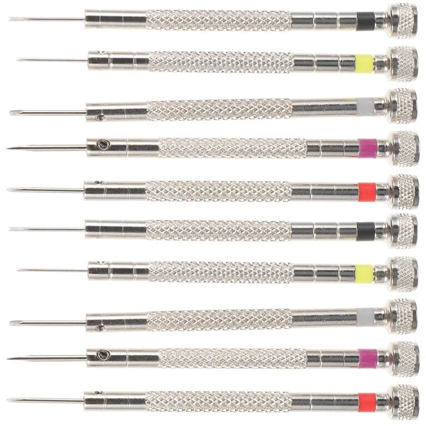 Flat Screwdriver Set Glasses Repairing Screwdrivers Watch Eyeglass