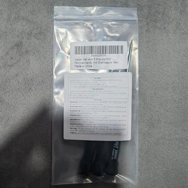 Set of 3 Phillips PH0 PH00 PH000 Precision Screwdrivers Model Making Precision M