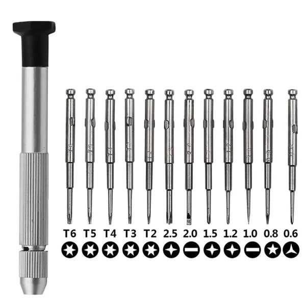 Screwdriver Set Hand Hardware Tool Kit Electronic Repair Tools 13 in