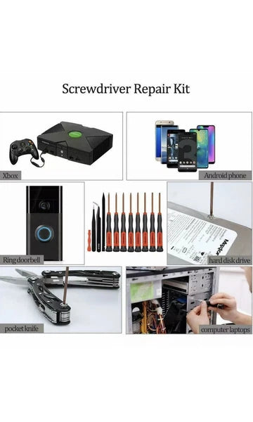 Screwdriver tool set Pocket Folding Knife Kit for TACTICAL Security Star Screws