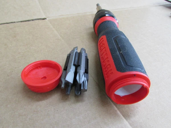 CRAFTSMAN Ratcheting Screwdriver SpeedDrive 2inch Double Ended Bits Included