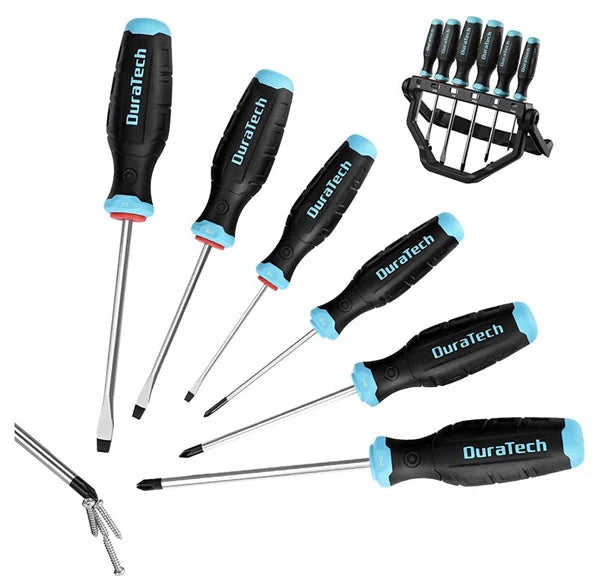 6 Pcs Magnetic Screwdriver Set, Magnet Tip 180 Rotating