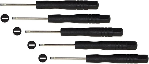 Set of 50 Slotted 2.0mm Flat Head Mini Screwdrivers Set Color: 50 Pcs