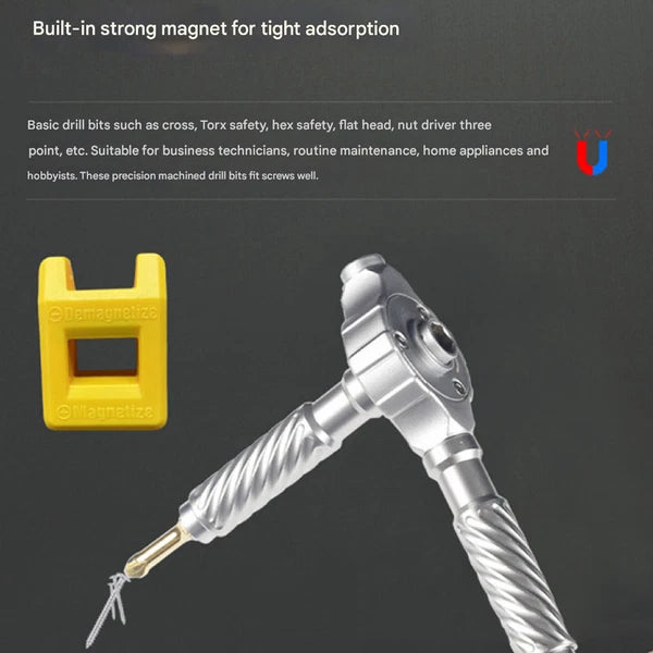 30 in 1 T-Type Multi-Purpose Ratchet  Screwdriver Bits Set DIY Toolbox