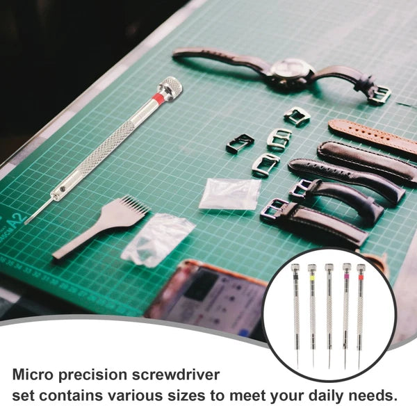 Flat Screwdriver Set Glasses Repairing Screwdrivers Watch Eyeglass