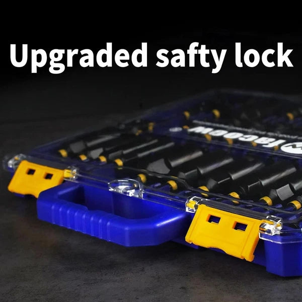 55PCS Impact Nut Driver Set, Magenetic Nut Driver Set for Impact Drills and Prem