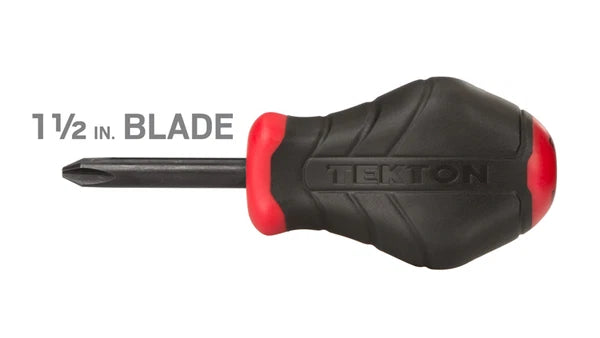 2-Piece Slotted and Phillips Stubby Screwdriver Set, USA made