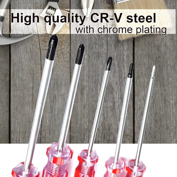 Triwing Screwdriver Set, 5 Sizes (1.5mm–5mm), Y-Shaped, Magnetic Tip, 5-in-1 Kit