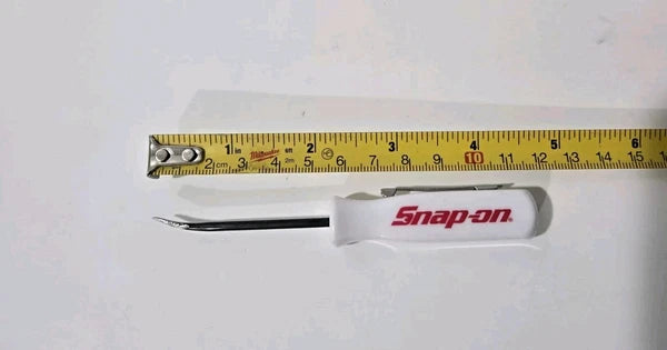 1X White Snap on tools Promo PRY BAR screwdrivers per order pocket Clip NEW+GIFT