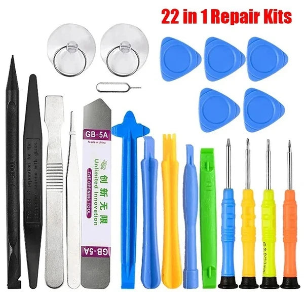 22-in-1 Phone Repair Tool Kit Screwdriver Set for iPhone Mobile Disassembly