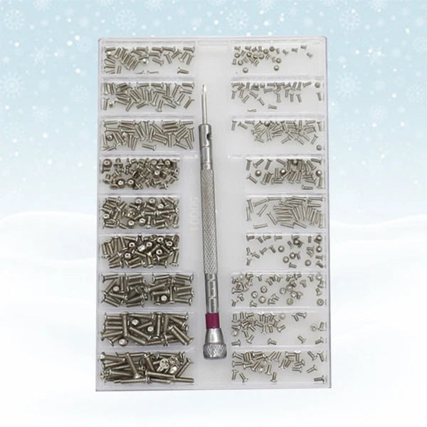 Screw Box Set Laptop Repair Tool Kit Sunglasses Screws Miniature