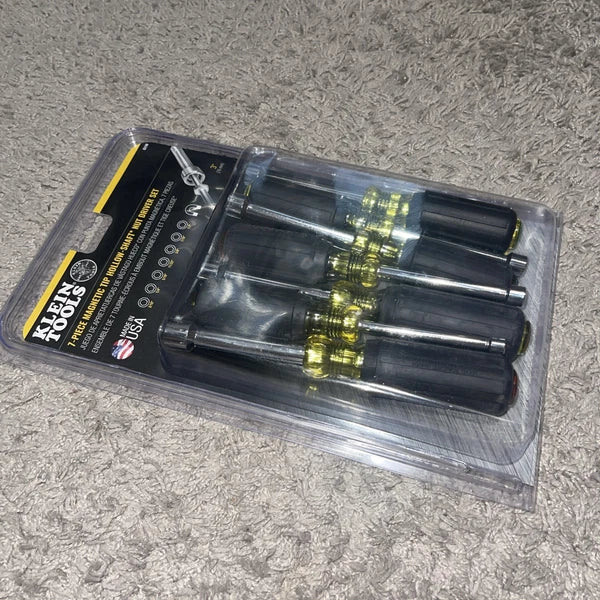 Klein Tools 631M 3-Inch Shaft Nut Driver Set - 7 Piece