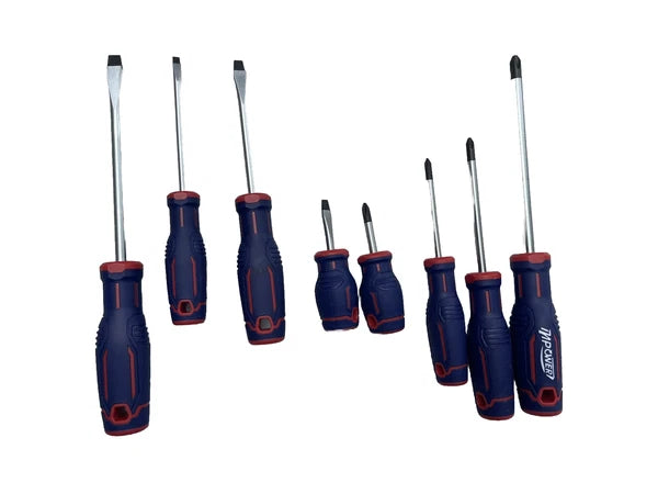 M-Power 8-Pc. Comfort Grip Magnetic Screwdriver Set