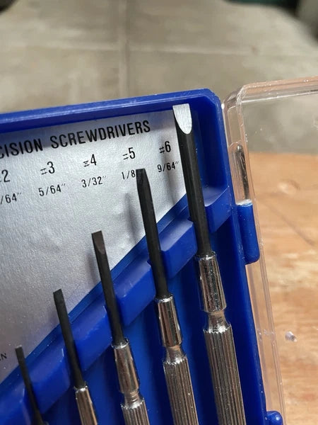 Vintage Archer Precision Screwdriver Set Lot Of 2, Flathead, Phillips With Cases