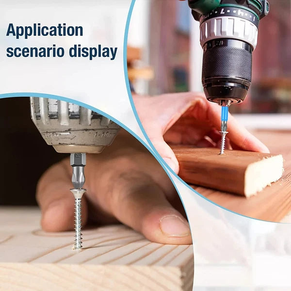 7~21 Magnetic screwdriver bit Bits set PH2 Anti-slip Hex Shank Screw Cross Head