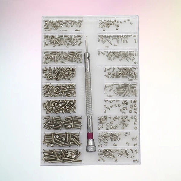Screw Box Set Laptop Repair Tool Kit Sunglasses Screws Miniature