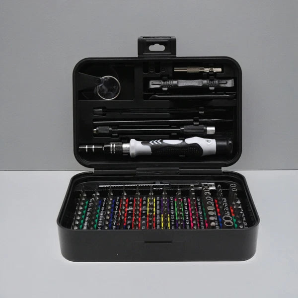 Precision Screwdriver Set with 108 Bits, 132 in 1 Small Screw Driver suits