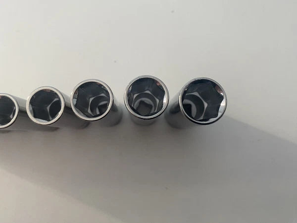 Blue Point 1/4" Deep Socket Set 4mm-13mm 10pc Set - As sold by Snap On