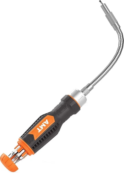 12-in-1 Ergonomic Flexible Shaft Screwdriver - Versatile Tool for Tight Spaces