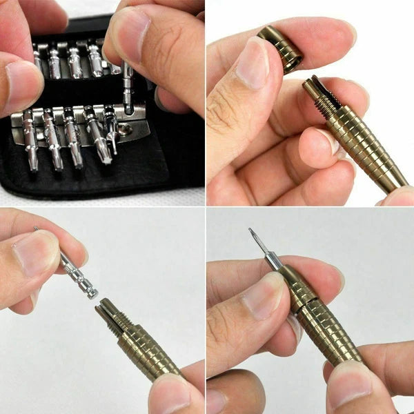 29 IN 1 MOBILE SCREW DRIVER PHONE REPAIR TOOL KIT SET PRECISION FOR IPHONE IPAD