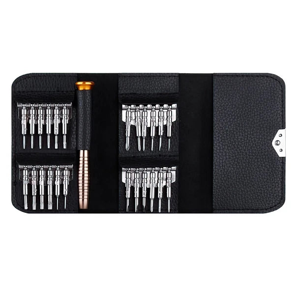 25 in 1 Precision Screwdriver Set Mini Repair Kit for Phones Watches Electronics