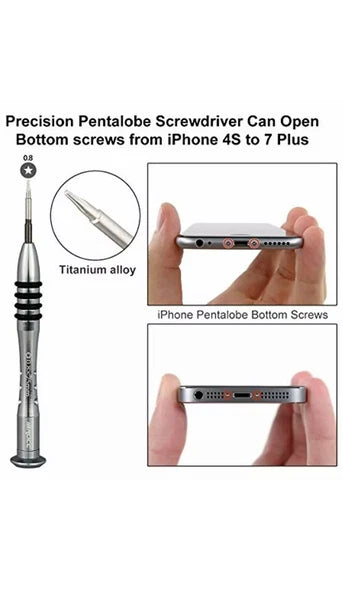 Screwdriver Kit Repair Tools 0.8 Y000 P2 PH000 For IPhone 11 XS 8 7 16 15 14 12