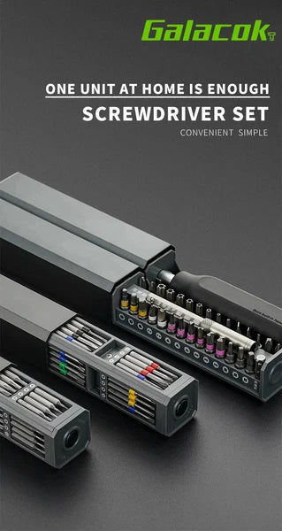 Screwdriver Kit 8/30/40/44 Precision Magnetic Bits Dismountable Screw Driver Set