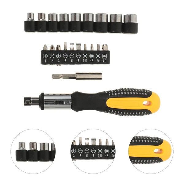 Repair Tool Group Socket Nut Driver Set Magnetic Ratchet Screwdriver